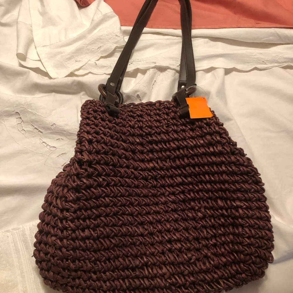 Brown handbag